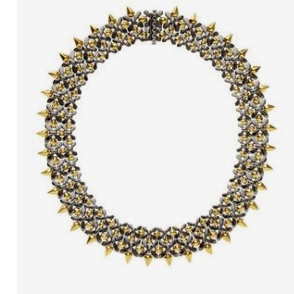 Steven Webster Studded Collar Necklace - Picture 2 of 6
